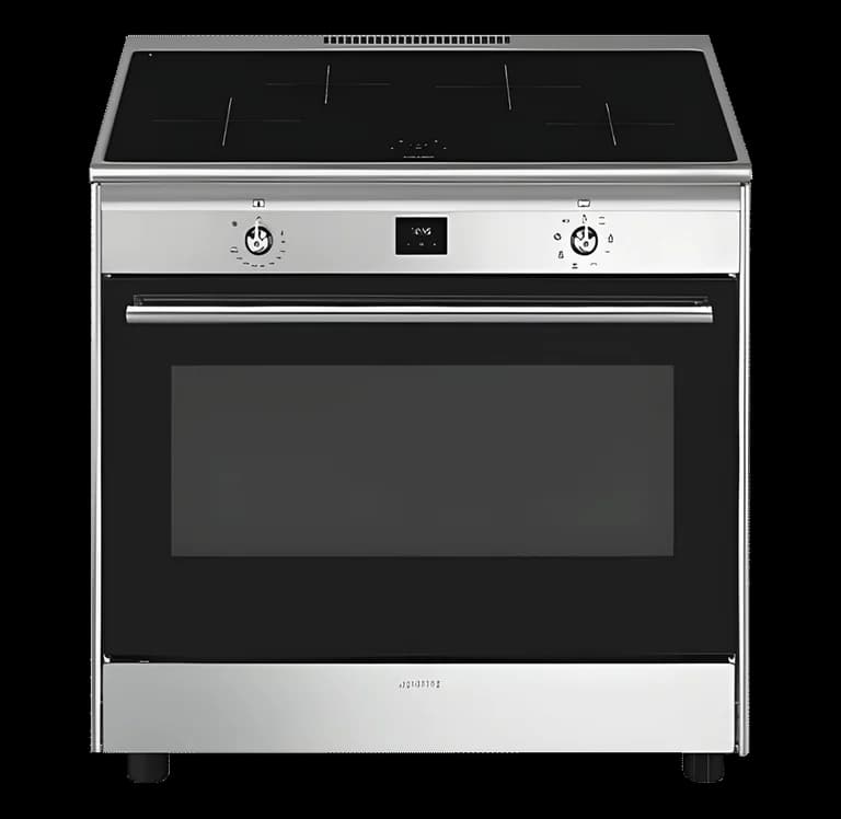 Concerto - Induktionsspis 90 cm (1 ugn) - Rostfri - Smeg Concerto - Induktionsspis 90 cm (1 ugn) - Rostfri - Smeg